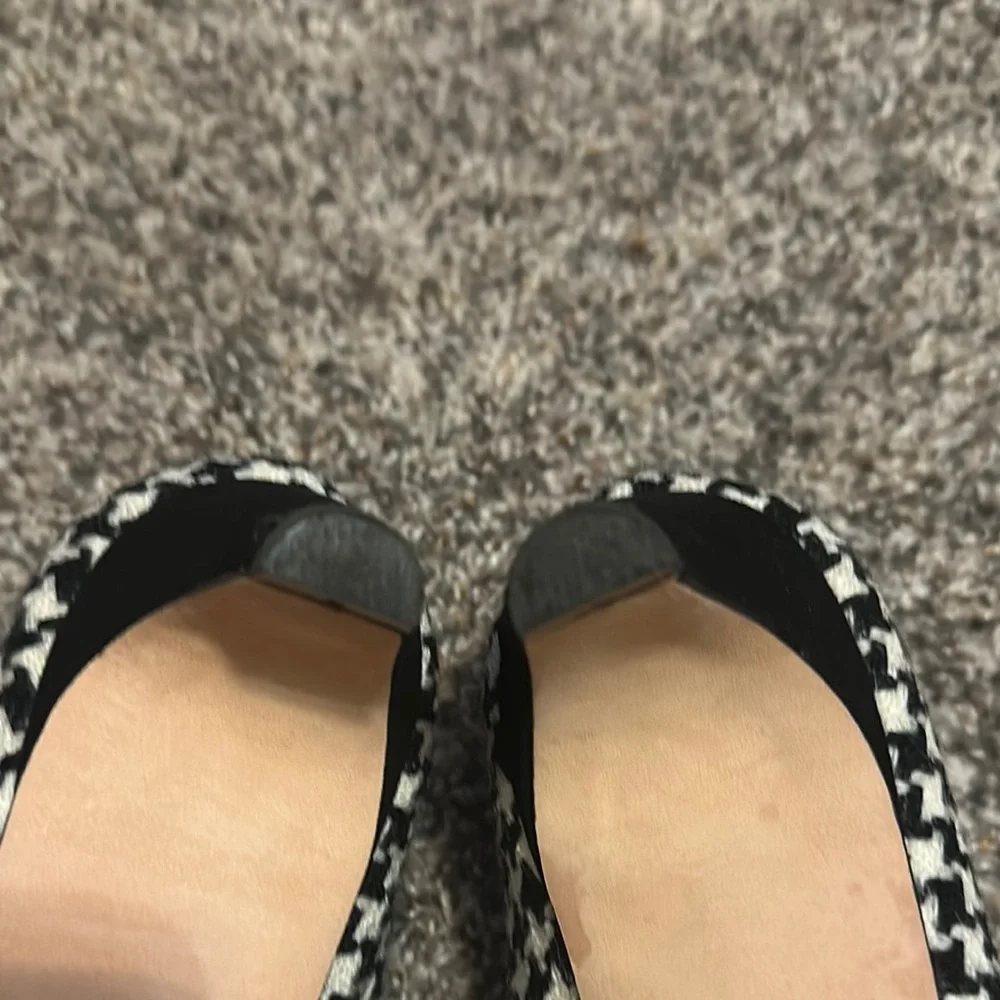 Johnston & Murphy houndstooth black